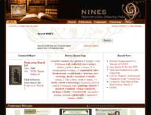 Tablet Screenshot of nines.org